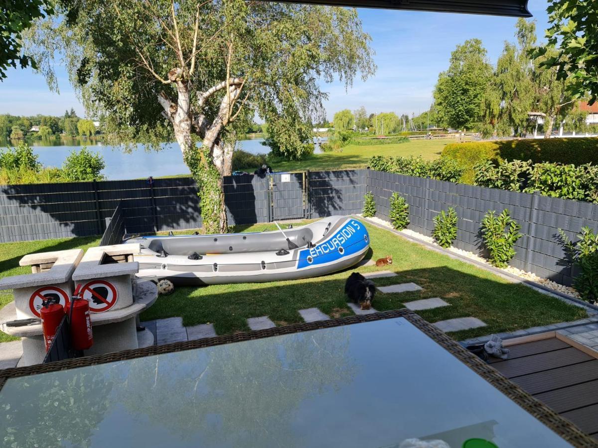 Ferienhaus am See-2 Hungen Exterior foto