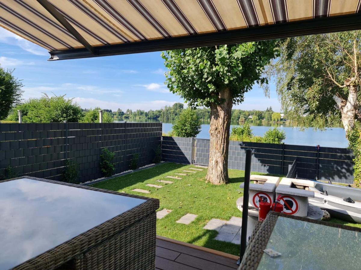 Ferienhaus am See-2 Hungen Exterior foto